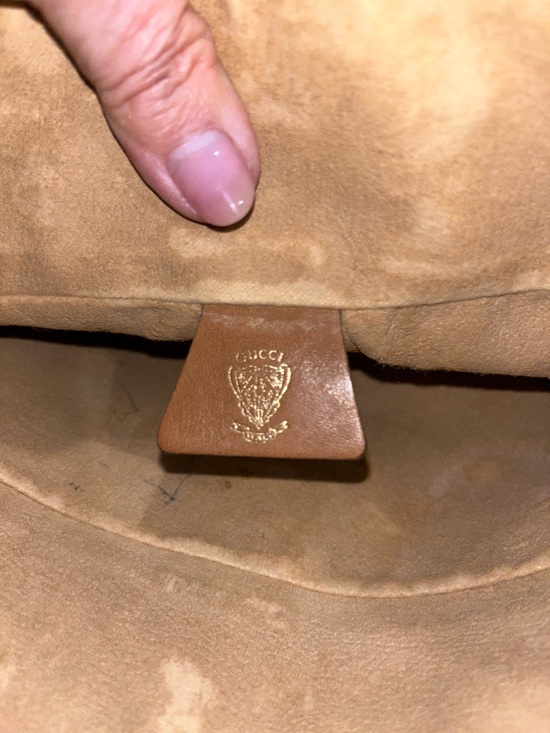 EUC Authentic Vintage Gucci Micro GG Monogram Canvas and Leather Crossbody - Picture 9 of 10